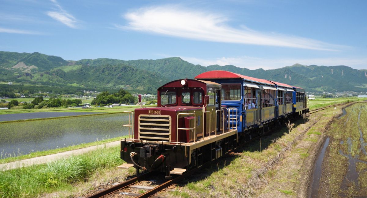 画像：復旧の南阿蘇鉄道