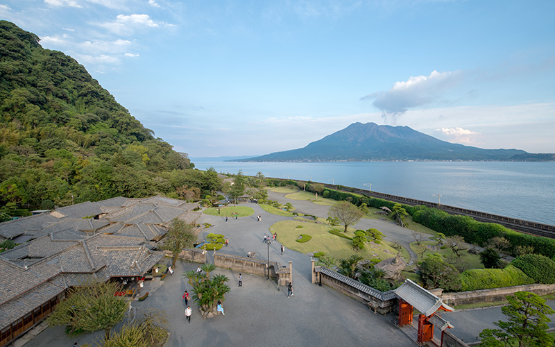 画像：名勝 仙巌園