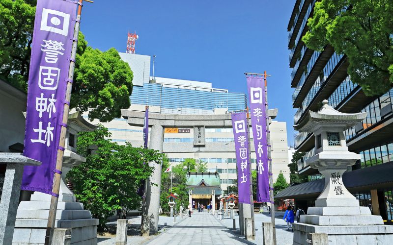 画像：警固神社（けごじんじゃ）